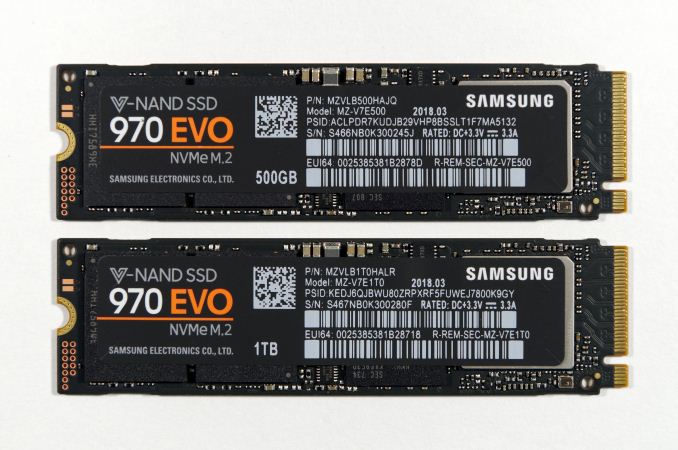 Mainstream Phoenix Rises: Samsung's 970 EVO & 1TB) SSDs Reviewed