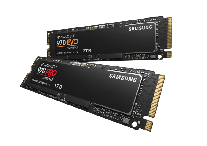 Announces 970 PRO And EVO SSDs