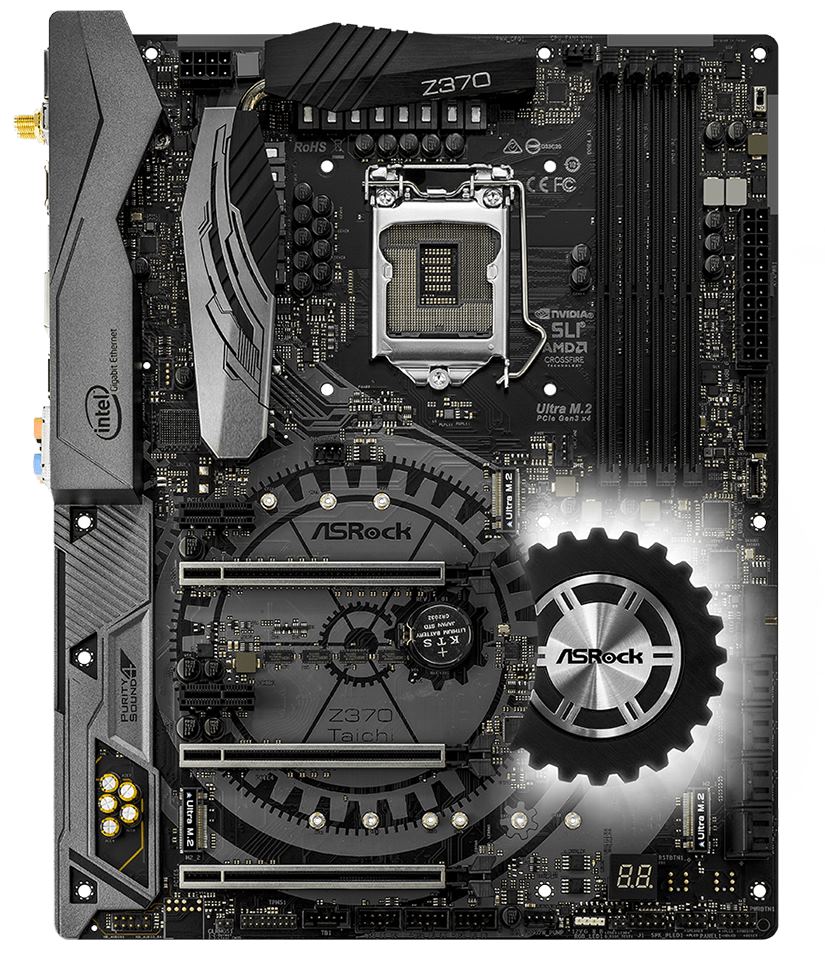 The ASRock Z370 Taichi Motherboard Review: Competitive at $220