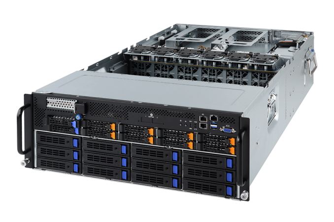 GIGABYTE Launches Two 4U NVIDIA Tesla GPU Servers High Density