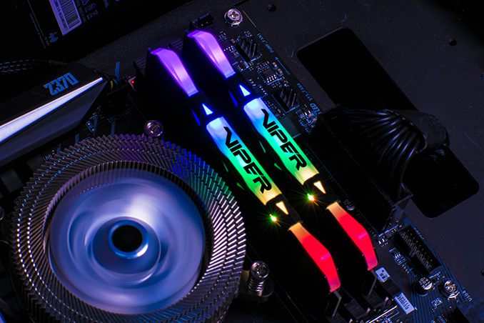 RGB Color Profiles Patriot Viper Gaming RGB Series DDR4 Dram 3200MHz 16GB Kit Black