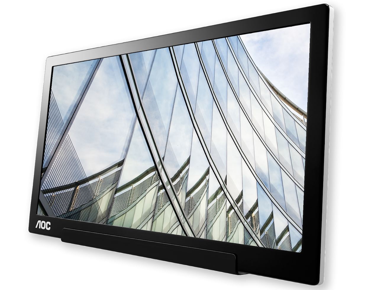New 196 Aoc Portable Type C Monitor 15 6 Inch 1080p Ips 1 71lbs