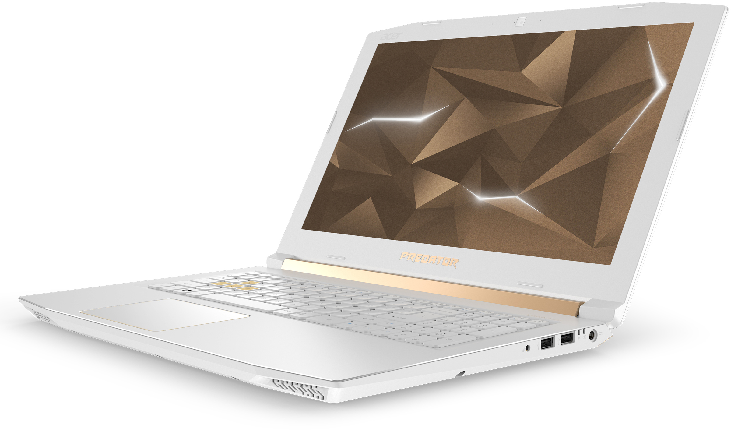 Acer Predator Helios 300 SE: White and Gold Gaming Laptop