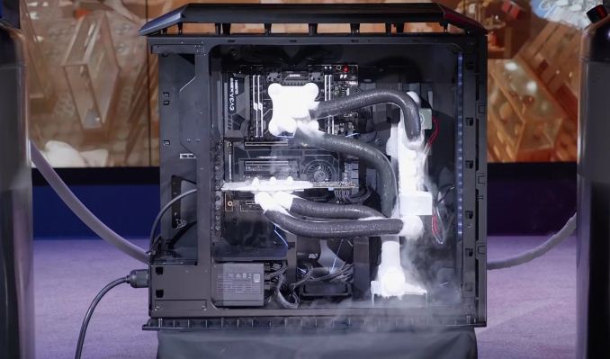 EVGA Roboclocker: A Water Cooling Loop for LIQUID NITROGEN