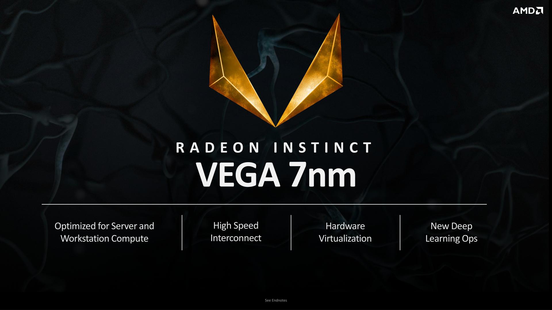 AMD Demos 7nm Vega GPU: Betting Big on 