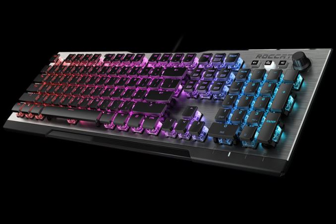 Roccat Unveils Vulcan Mechanical Keyboard Titan Switch Aimo Lighting