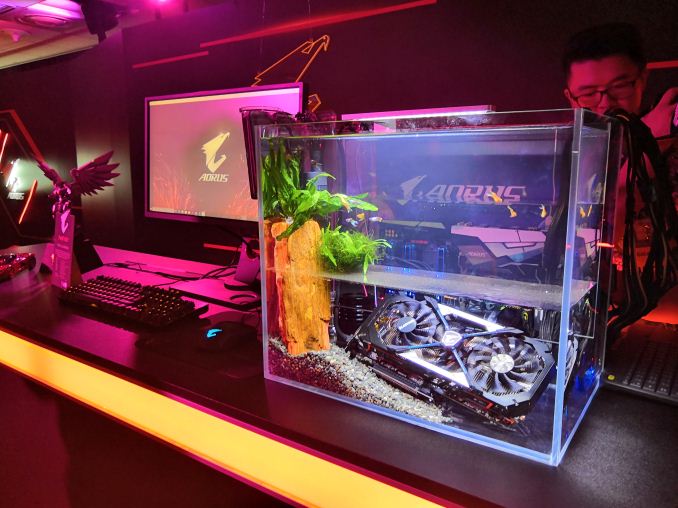 Behind Gigabyte S Fish Tank Oil System A New Take On Liquid Cooling