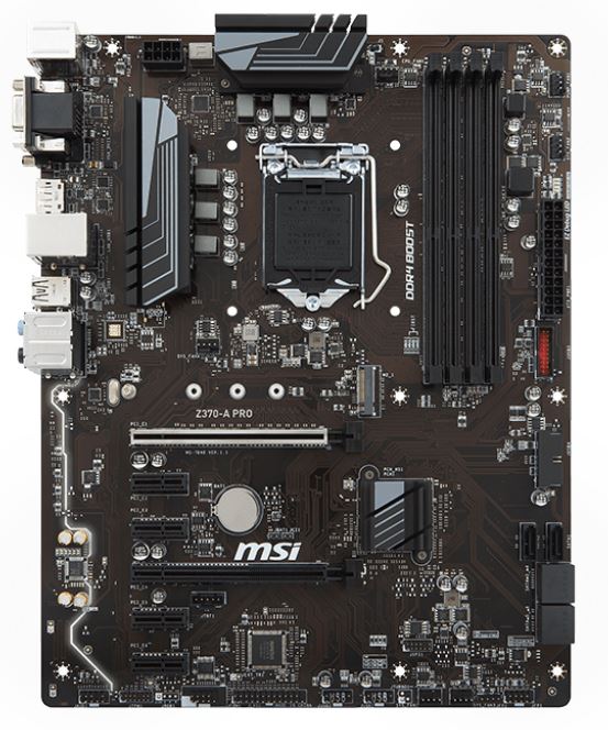 The MSI Z370-A Pro Motherboard Review: Entry Level Business (And
