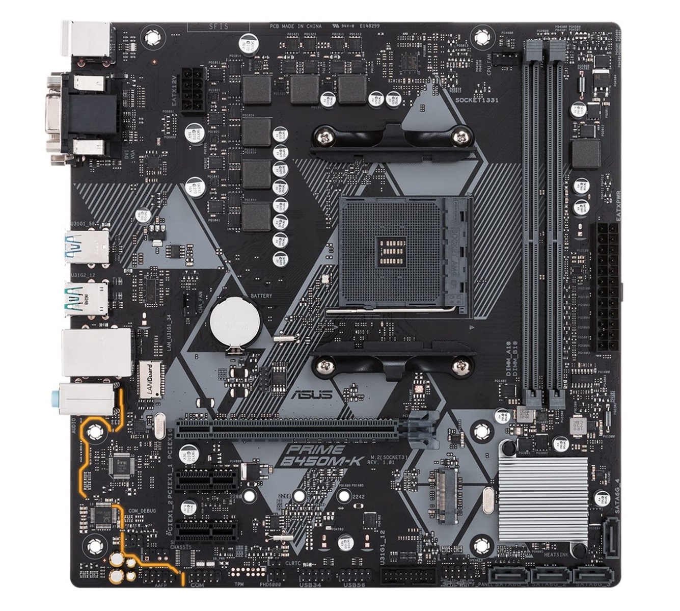 Asus Prime B450m-a Motherboard Specs