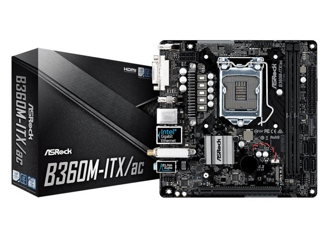 The ASRock B360M-ITX/ac Motherboard Review: Tiny Take on