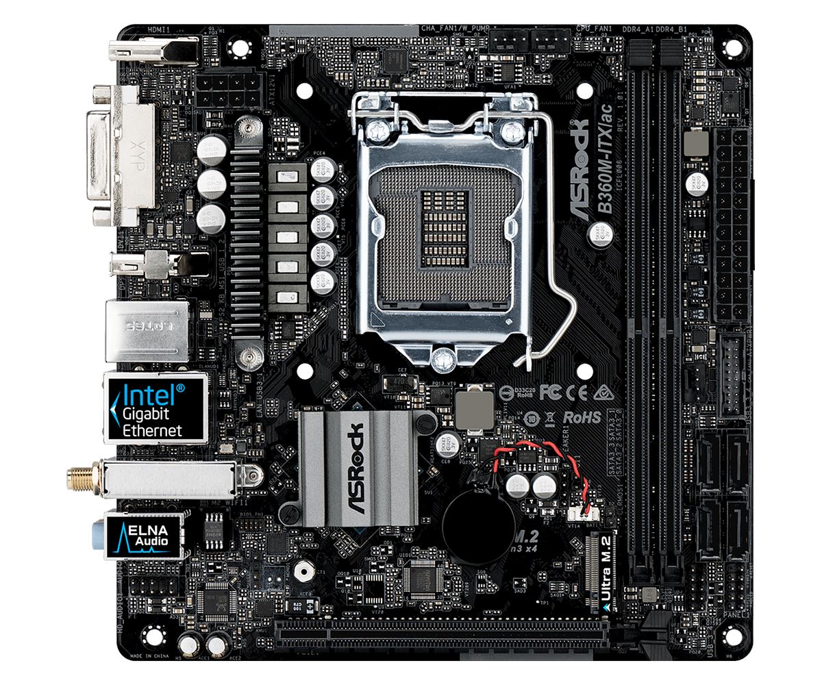 ASRock B360M-ITX - PC/タブレット