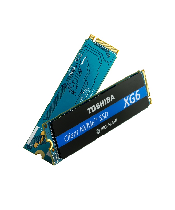 Trampling Category Interest Toshiba Announces XG6 NVMe SSD With 96L 3D NAND