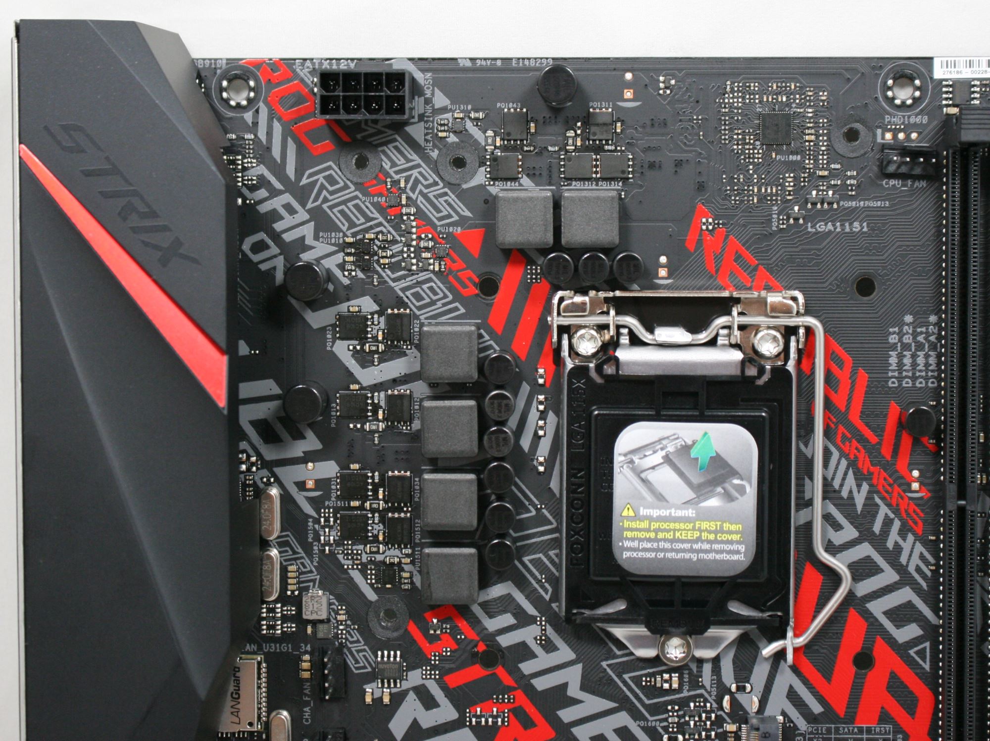 Visual Inspection The Asus Rog Strix 60 G Gaming Review A Polarizing 100 Motherboard Design