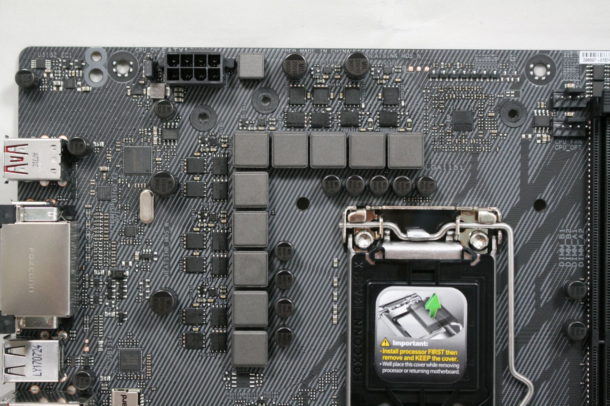 Visual Inspection The Asus Rog Strix Z370 F Gaming Review A 0 Motherboard At 5 1 Ghz