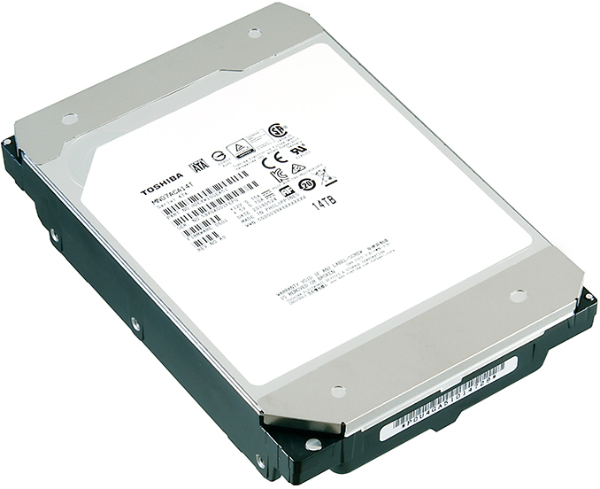 Toshiba Unveils MN07 Series HDDs Featuring 12 TB & 14 TB Capacity