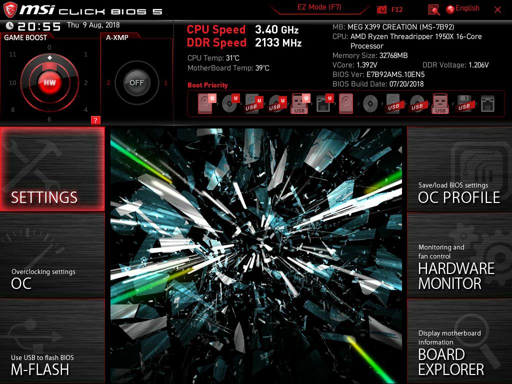 msi cpu overclocking utility