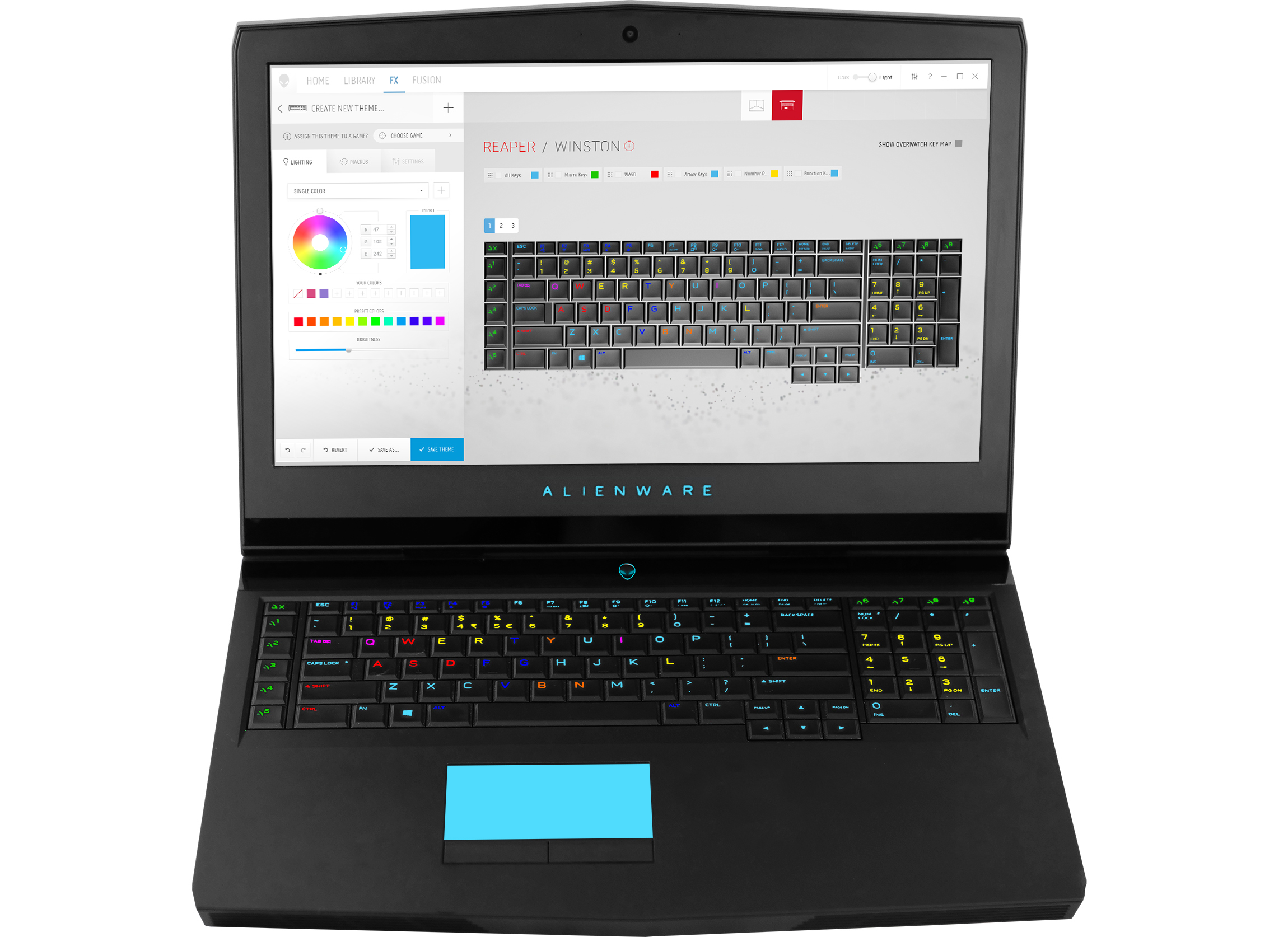 Dell Adds Per-Key LED Lighting to Alienware and 17 Laptops