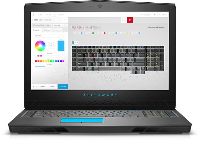 alienware per key rgb