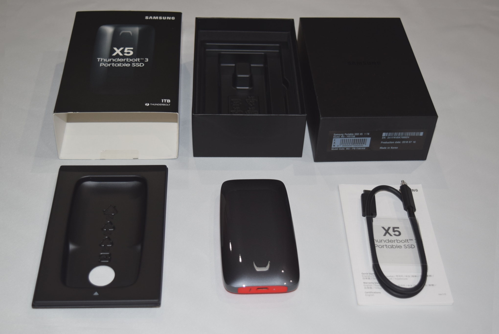 R Landbrug Postkort The Samsung Portable SSD X5 Review - Thunderbolt 3 and NVMe in a Premium  Enclosure