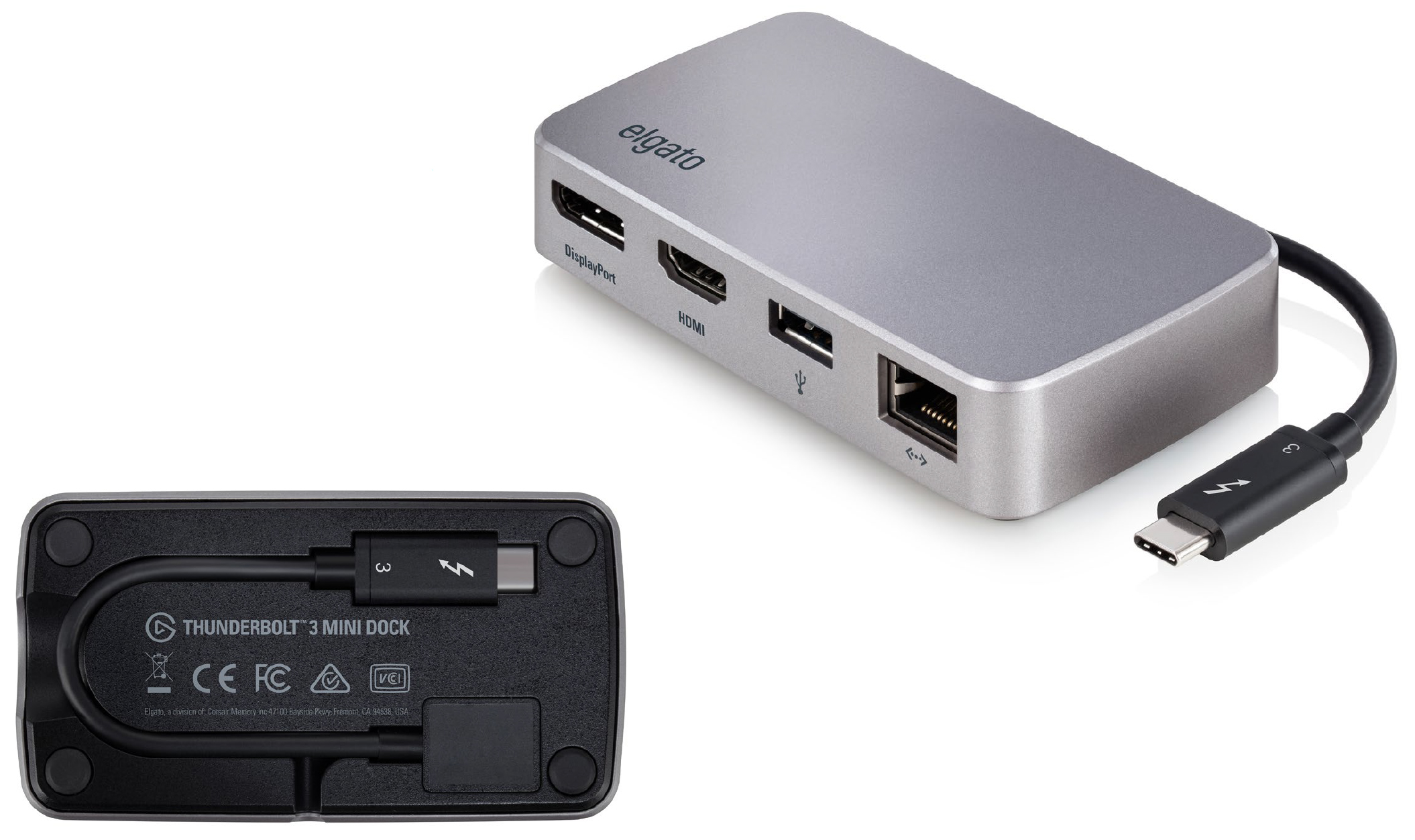 elgato thunderbolt 3 mini dockPC周辺機器