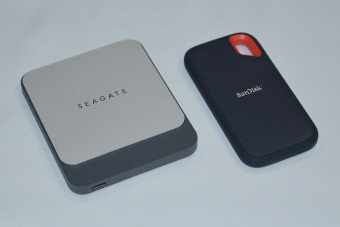 Seagate Fast SSD and SanDisk Extreme Portable SSD 1TB