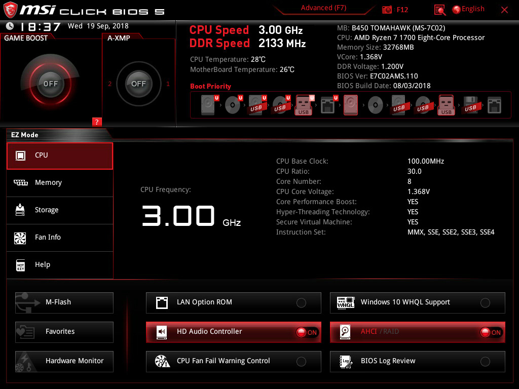 B450M GAMING (rev. 1.x) Key Features