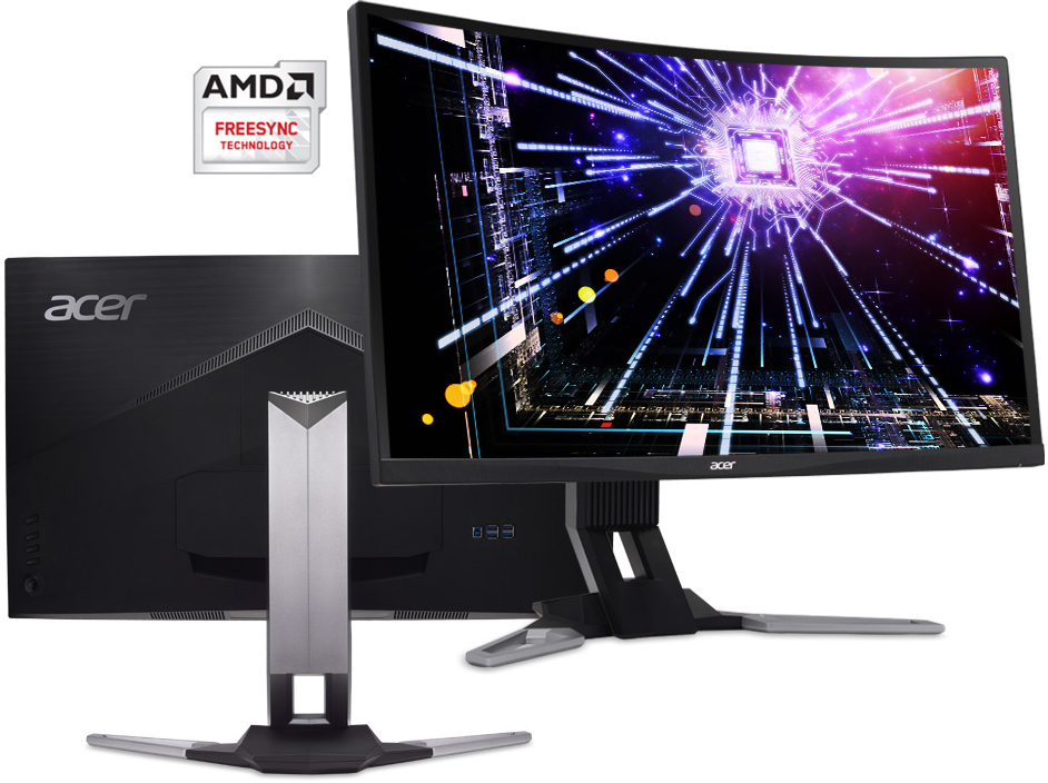 Acer Xz1 Series Curved Gaming Displays Wqhd 144 Hz Freesync Hdr10