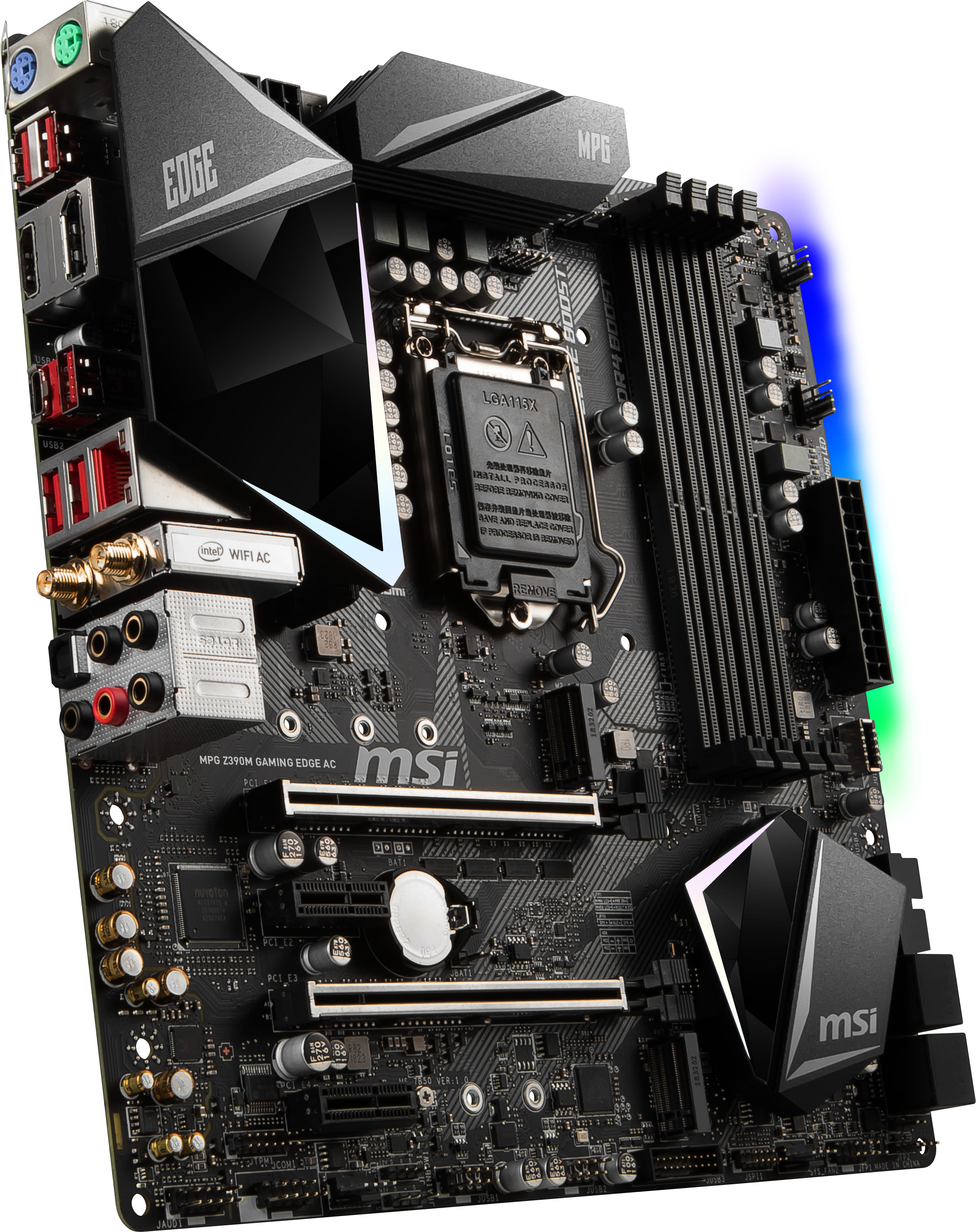 MSI MPG Z390M Gaming Edge AC - Intel Z390 Motherboard Overview: 50 