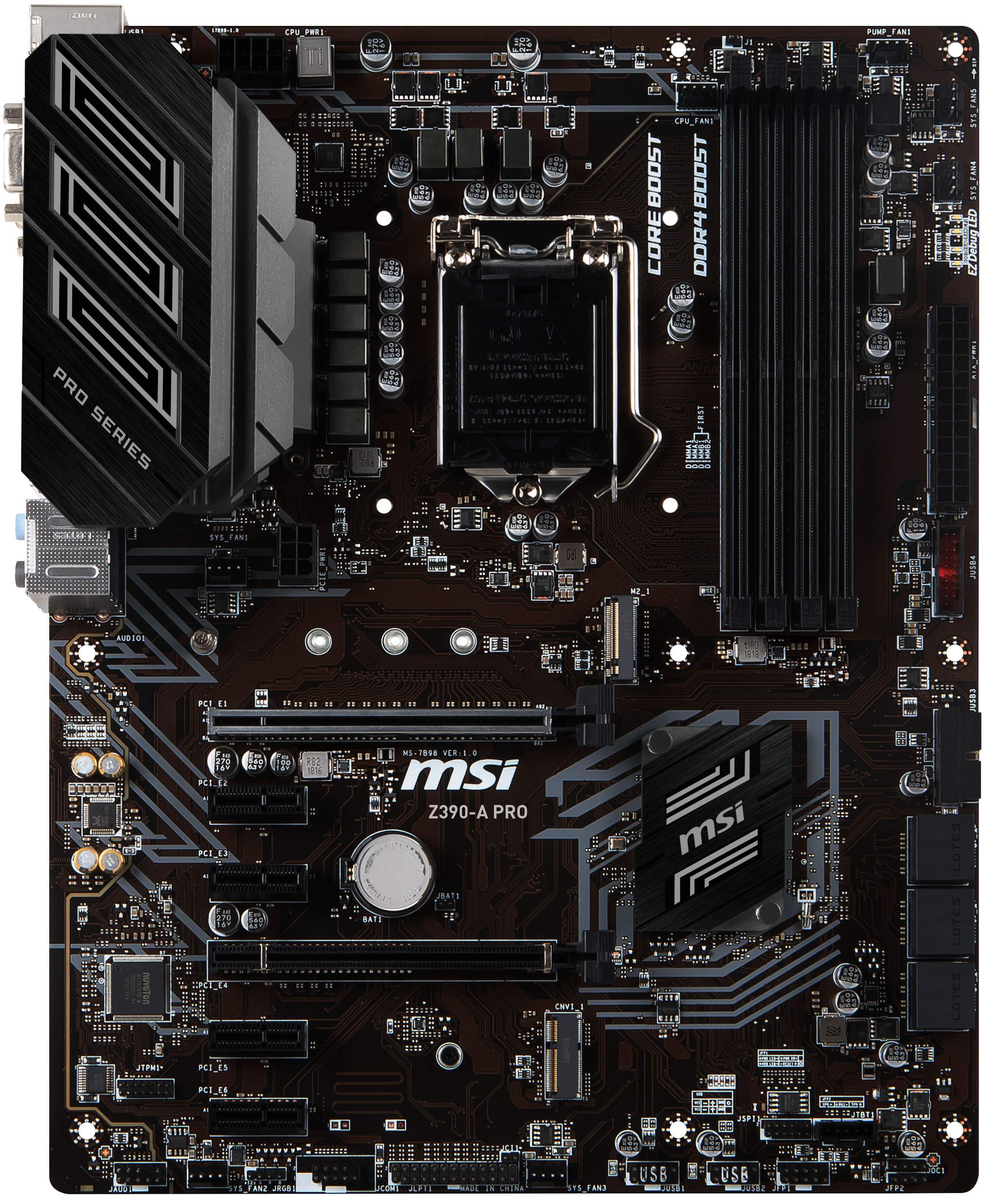 Msi z390 a pro настройка биос