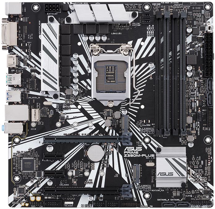 Abroad Carelessness Maladroit ASUS Prime Z390M Plus - Intel Z390 Motherboard Overview: 50+ Motherboards  Analyzed