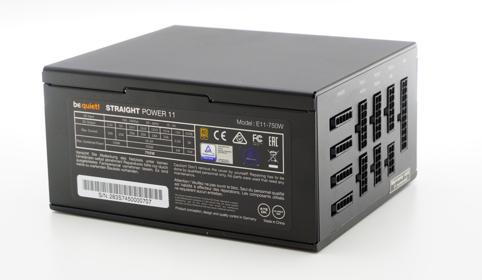 be quiet! Straight Power 11 Power Supply Review - TurboFuture