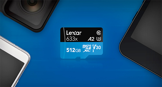 Lexar Launches 512 Gb Microsd Card With A2 App Performance Spec