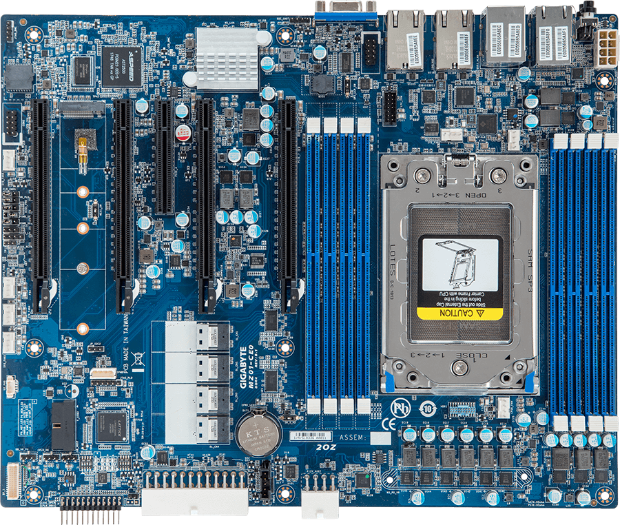 AMD EPYC for ATX Workstations: GIGABYTE MZ01-CE0 & MZ01-CE1