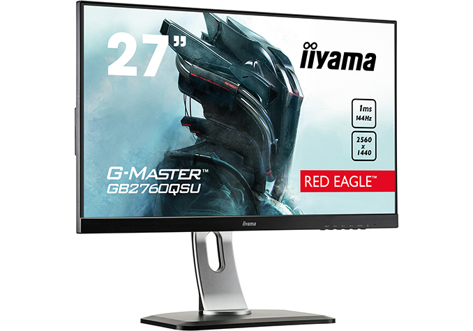 Iiyama Launches G-Master GB2760QSU Display: WQHD at 144 Hz