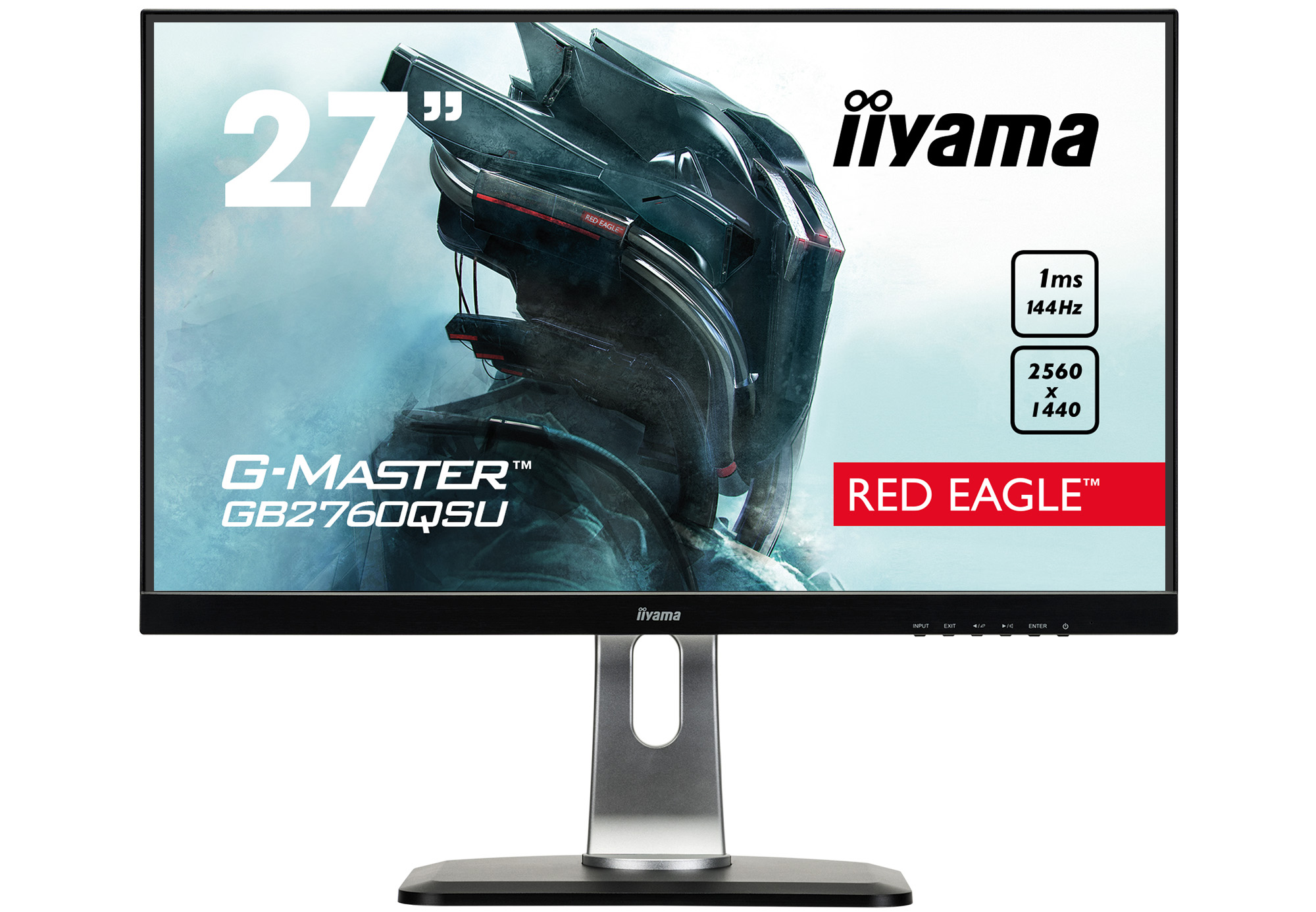 Iiyama Launches G-Master GB2760QSU Display: WQHD at 144 Hz