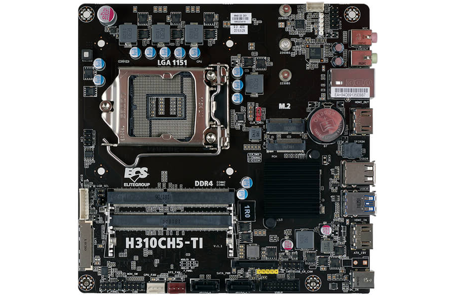 A Thin Mini-ITX Motherboard for Coffee 