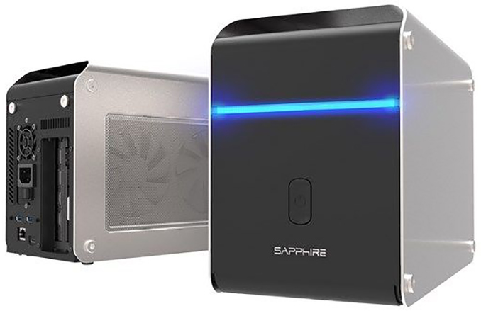 Sapphire's GearBox Thunderbolt 3 eGFX Box w/ 500W PSU Now Available