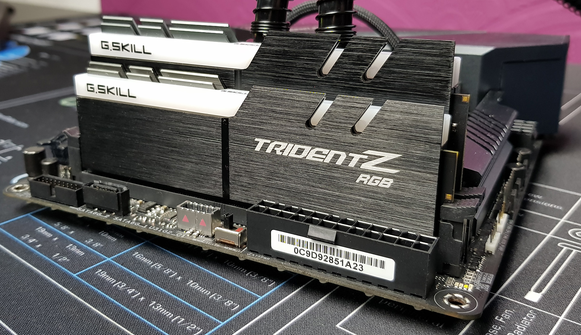 G Skill Tridentz Rgb Dc Overview Double Height Ddr4 32gb Modules From G Skill And Zadak Reviewed