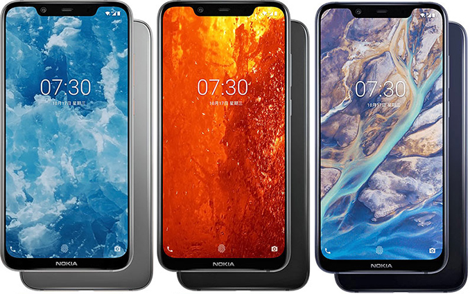 Nokia 8.1 Unveiled Elegant Phone with 6.18 Inch Display 20MP