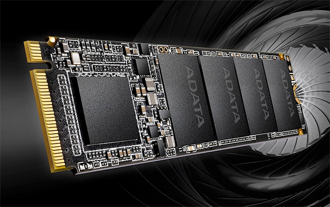 ADATA XPG PCIe Gen 5 SSD with Active Cooling Pictured