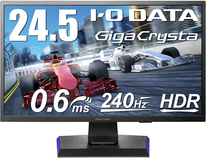 IO Data Launches GigaCrysta 24-inch 1080p Monitors at 240 Hz with HDR10  Support