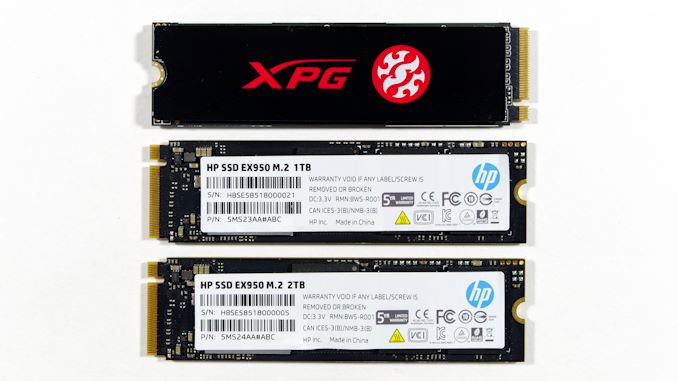 abort Fancy Overall Comparing Two 1TB NVMe Drives with Same NAND, Same Controller: XPG SX8200  Pro vs HP EX950
