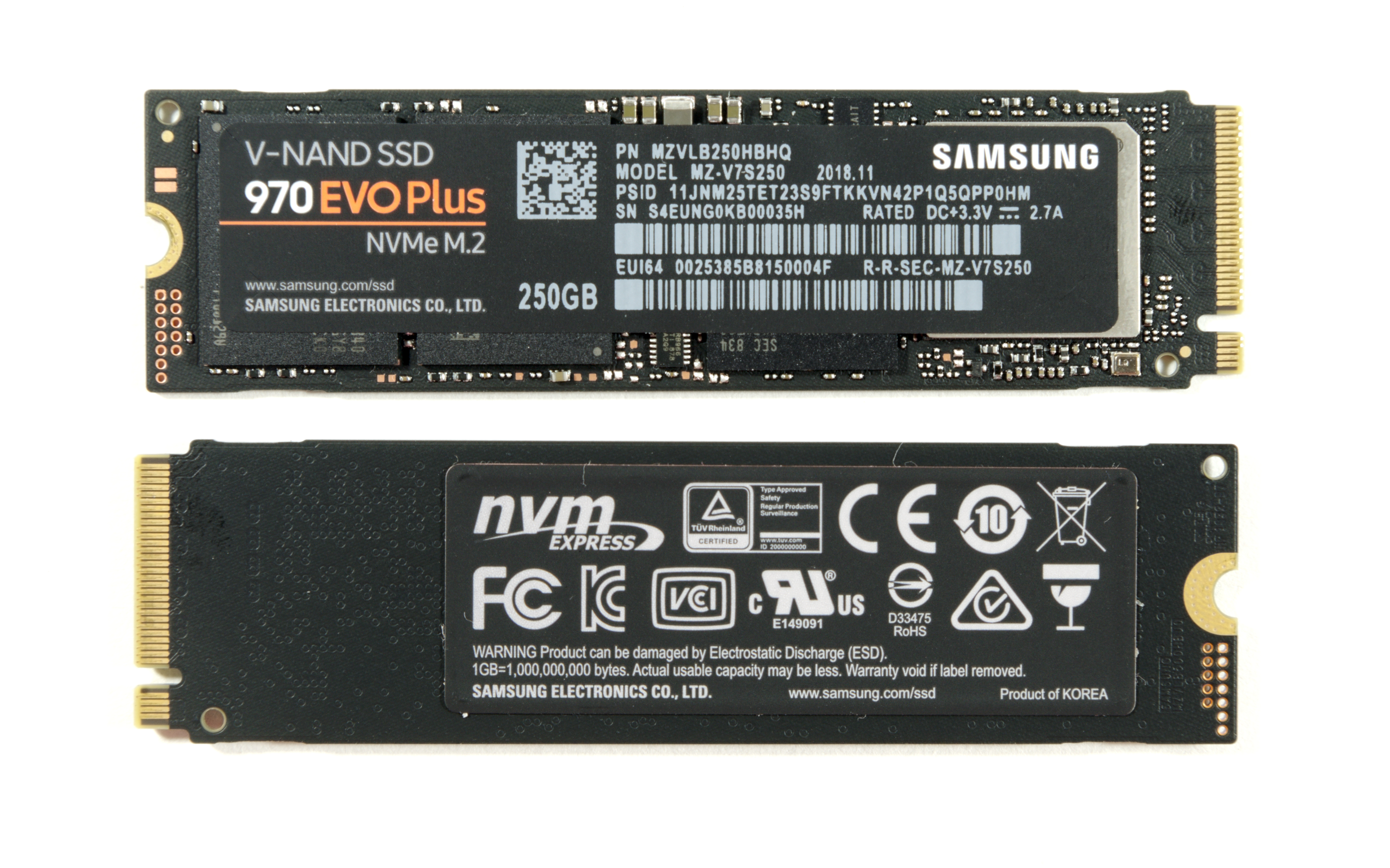 samsung evo ssd specs