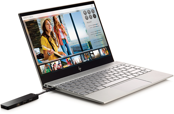 HP at CES Envy USB-C Hub Debuts with Charging USB Type-A and HDMI 2.0