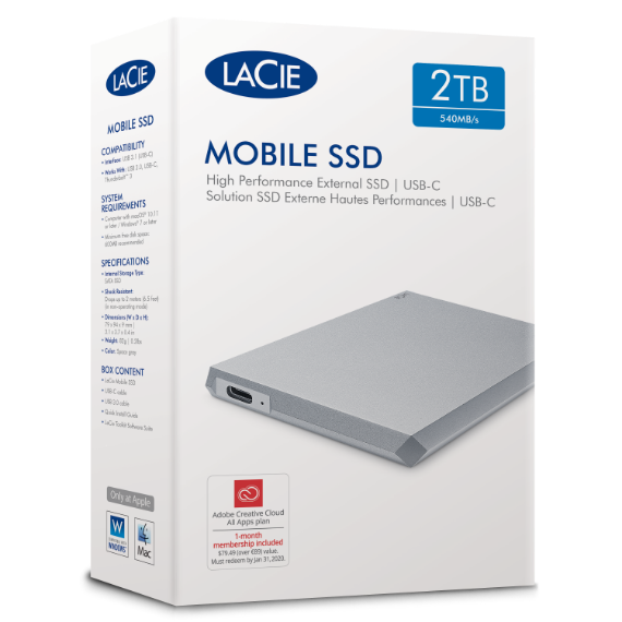 Seagate at CES 2019: LaCie Mobile Drive and SSD External Storage