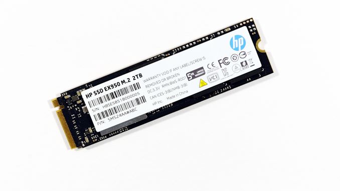 HP Announces EX950 M.2 NVMe SSD