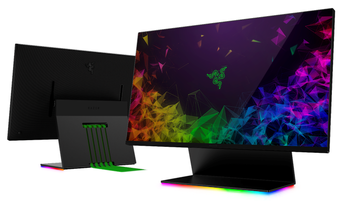 Ces 2019 Razer Displays The Razer Raptor Gaming Monitor