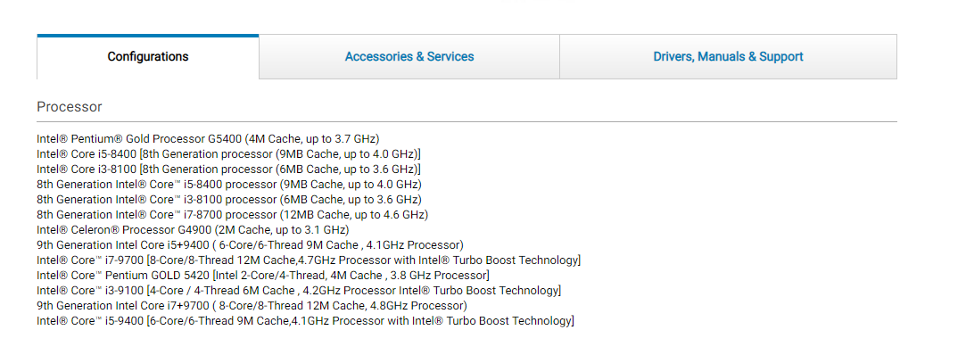 More Intel 9th Gen Desktop CPUs: Core i7-9700, Core i3-9100