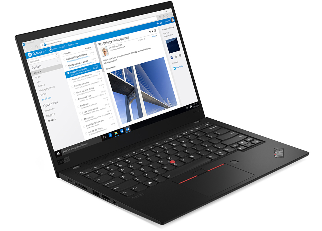 Lenovo at CES 2019: 7th Gen ThinkPad X1 Carbon Gets Thinner