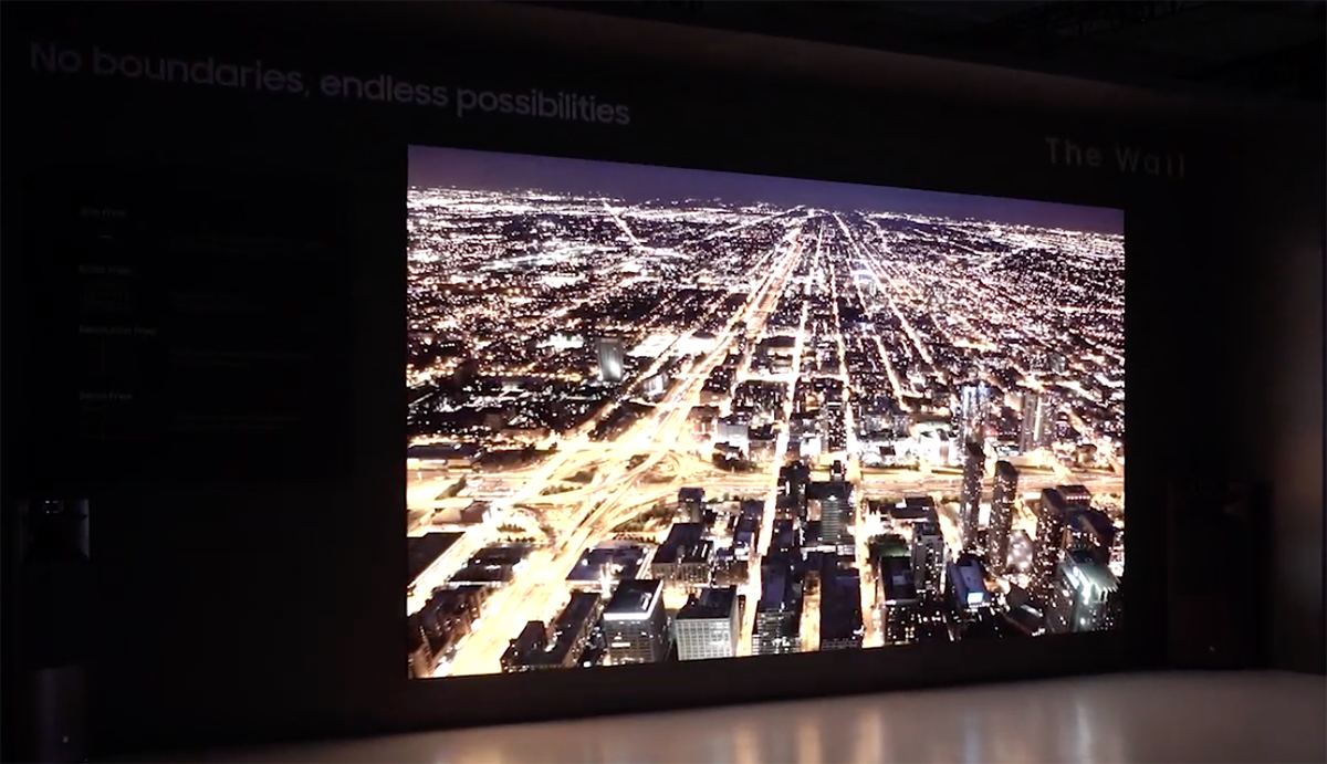 CES 2023: Samsung shrinks its microLED TV down to 76 inches